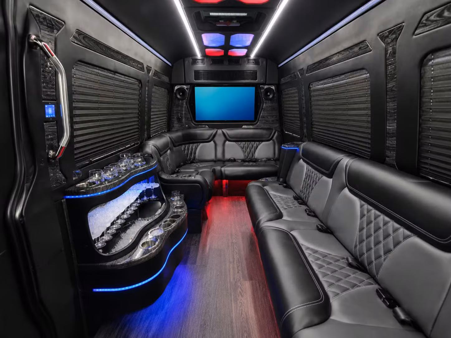 sprinter limousine inside