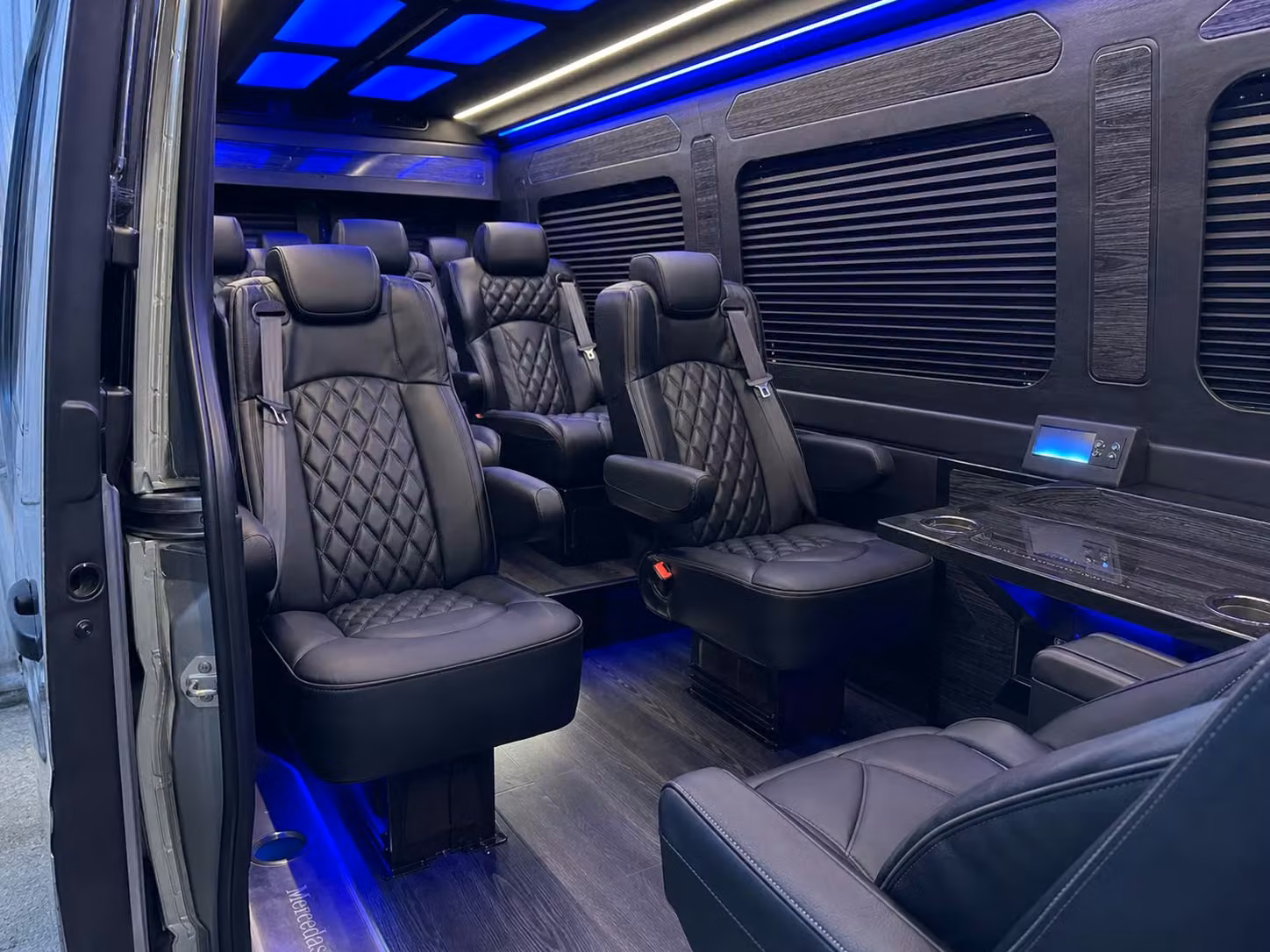 sprinter van transportation for groups and events across wellington