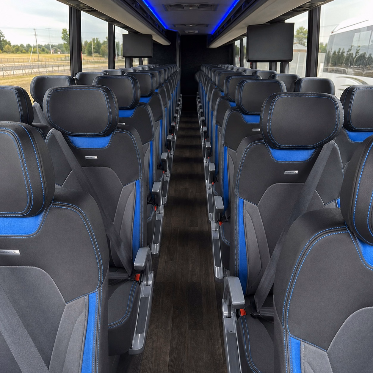 wellington charter bus interior gallery