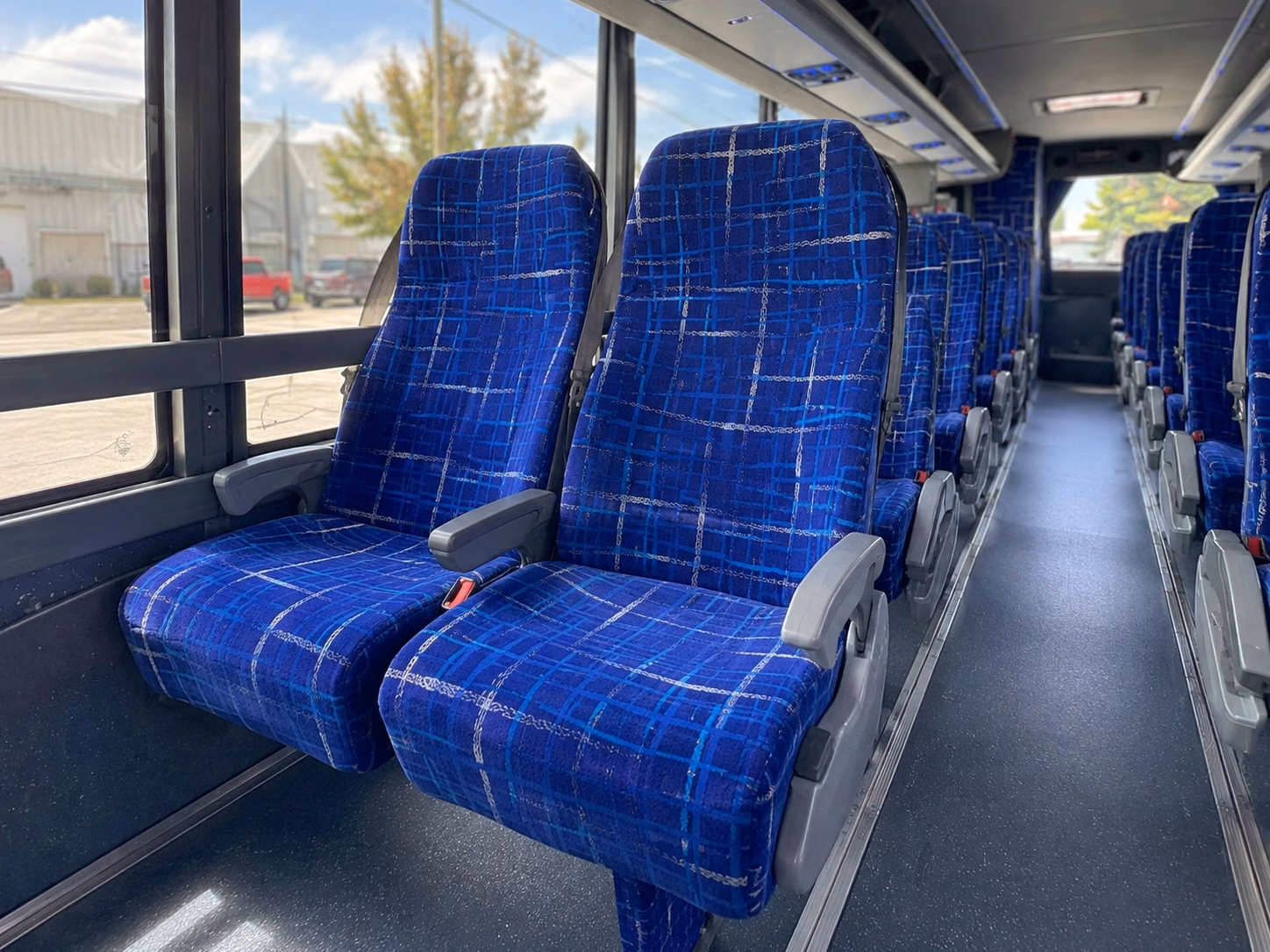 wellington charter bus rental inside